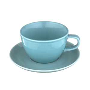 Кофейная пара RISE 210 мл голубая